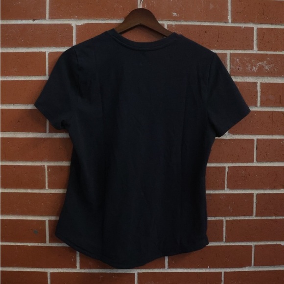 BYLT Basics Drop-Cut T-Shirt Men’s Small S Black Premium Stretch Tee - Picture 2 of 2